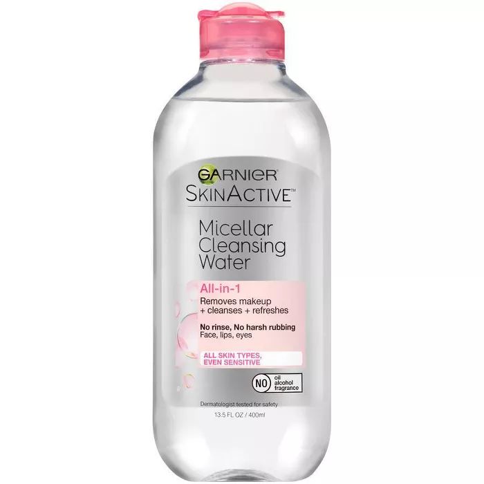 Garnier SKINACTIVE Micellar Cleansing Water All-in-1 Makeup Remover & Cleanser - 13.5 fl oz | Target