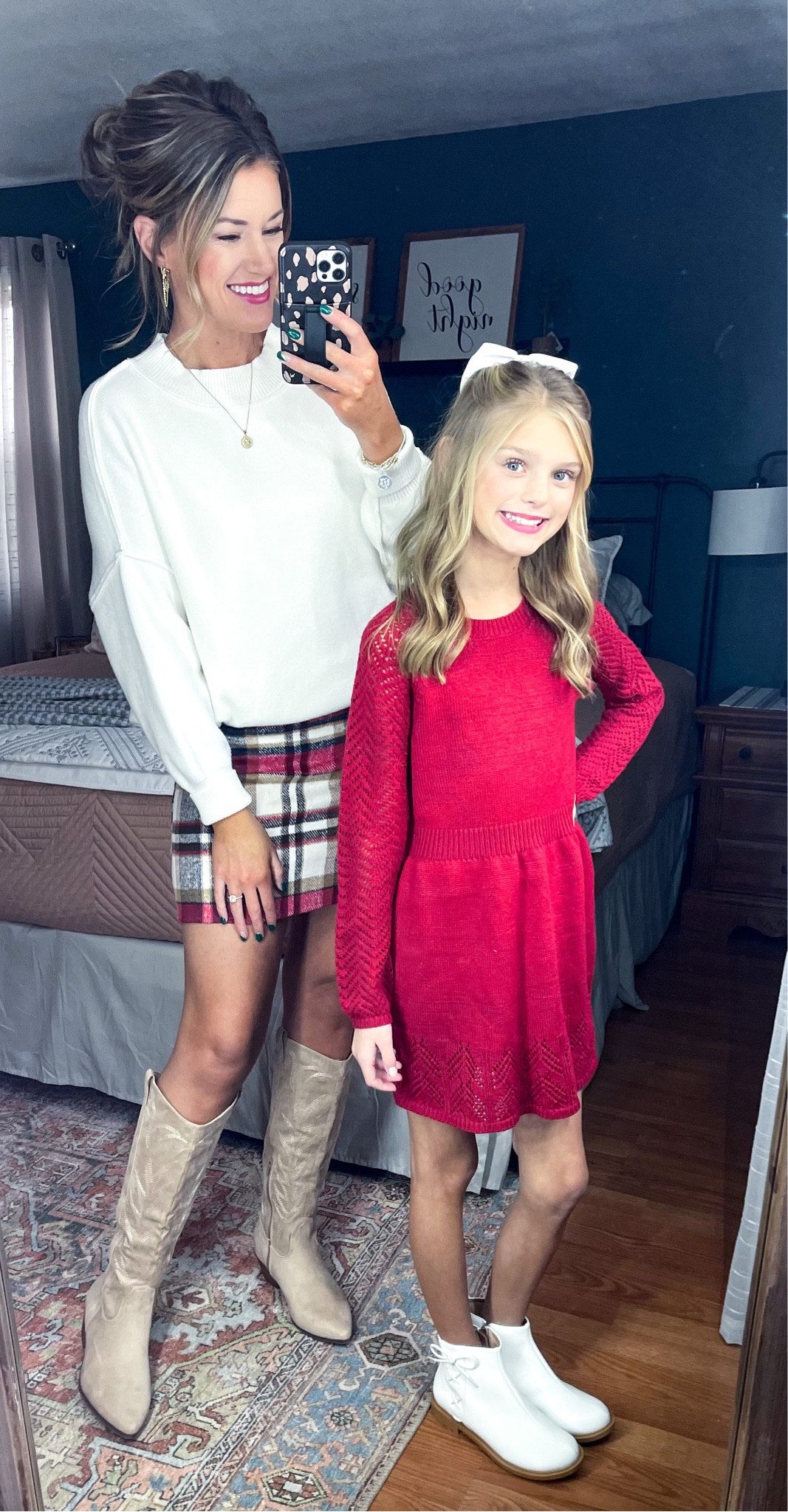 Mommy and me holiday looks 

#LTKHoliday #LTKSeasonal