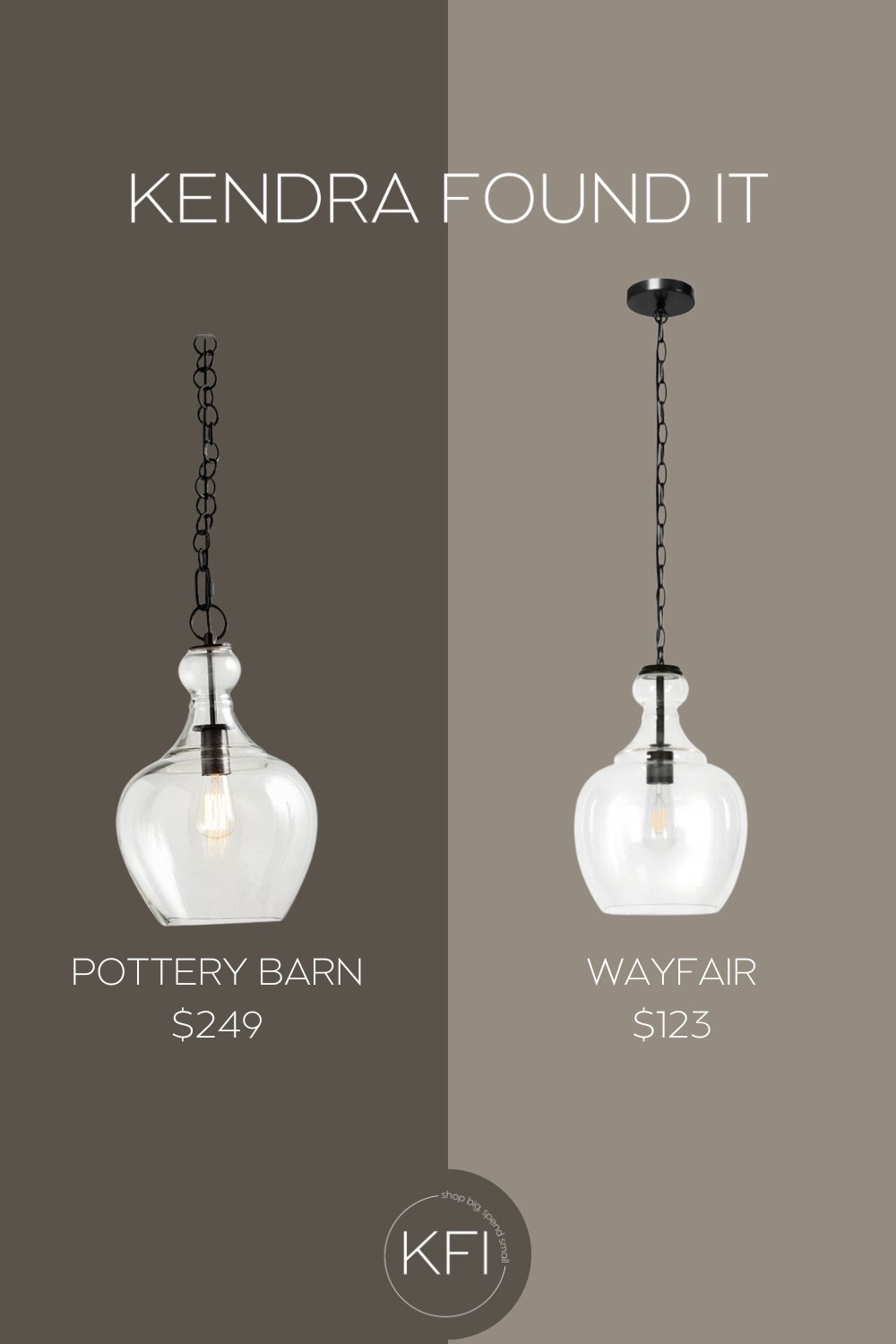 It’s no secret that I love a good home decor dupe — and this one is ✨perfect✨ for anyone who has had the Pottery Barn Flynn Recycled Glass Pendant on their wish list. The blown glass, antique-style chain, and timeless silhouette make it a gorgeous choice for over a kitchen island, in a breakfast nook, or over a kitchen sink. But let’s talk price. The Pottery Barn version is $249, while the Wayfair lookalike comes in at just $123 — and it’s nearly identical in shape, size, and overall vibe. This is a Pottery Barn Flynn Recycled Glass Pendant dupe you’ll be thrilled to style.
🛋️ Great for: – Transitional, farmhouse, coastal, or modern homes – Kitchen islands or peninsulas – High-end lighting on a budget – Anyone tired of overpaying for designer lighting 👀

#LTKSaleAlert #LTKHome