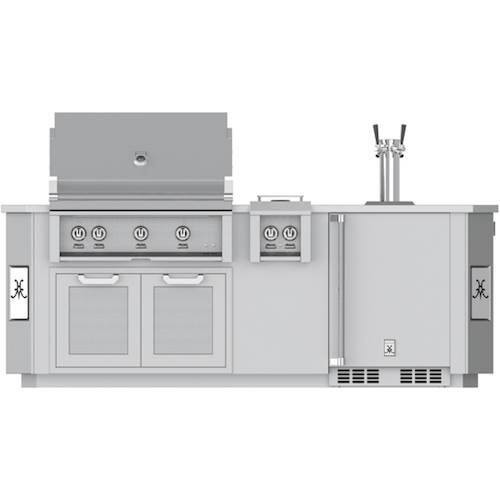 Hestan - 8' Outdoor Living Suite - Silver | Best Buy U.S.