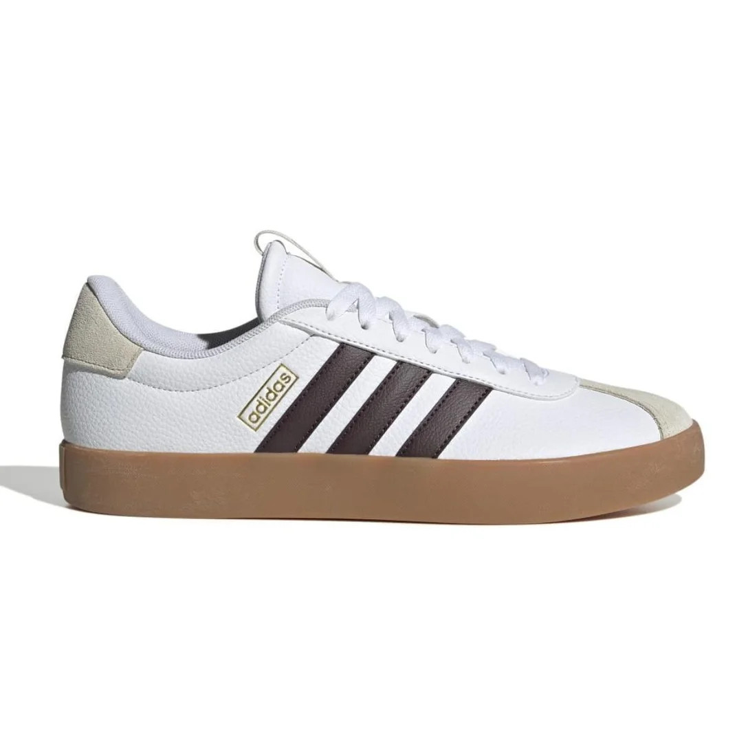 Tênis Adidas VL Court 3.0 Masculino - Branco+Marrom | Netshoes (BR)
