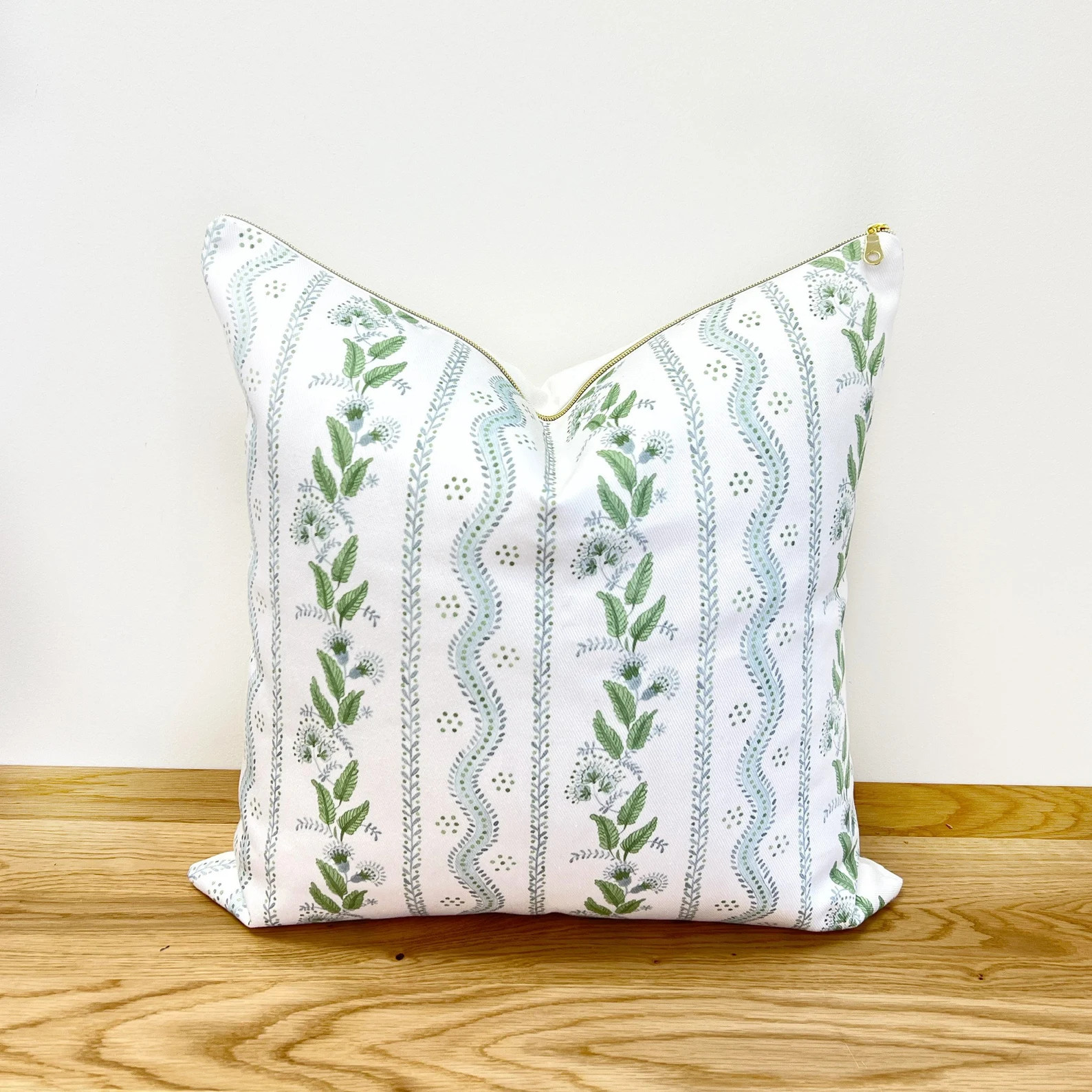 Emma Stripe Soft Blue and Green  Designed by Danika Herrick  | Etsy | Etsy (US)