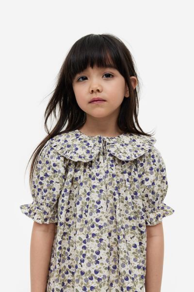 Collared cotton dress | H&M (US)