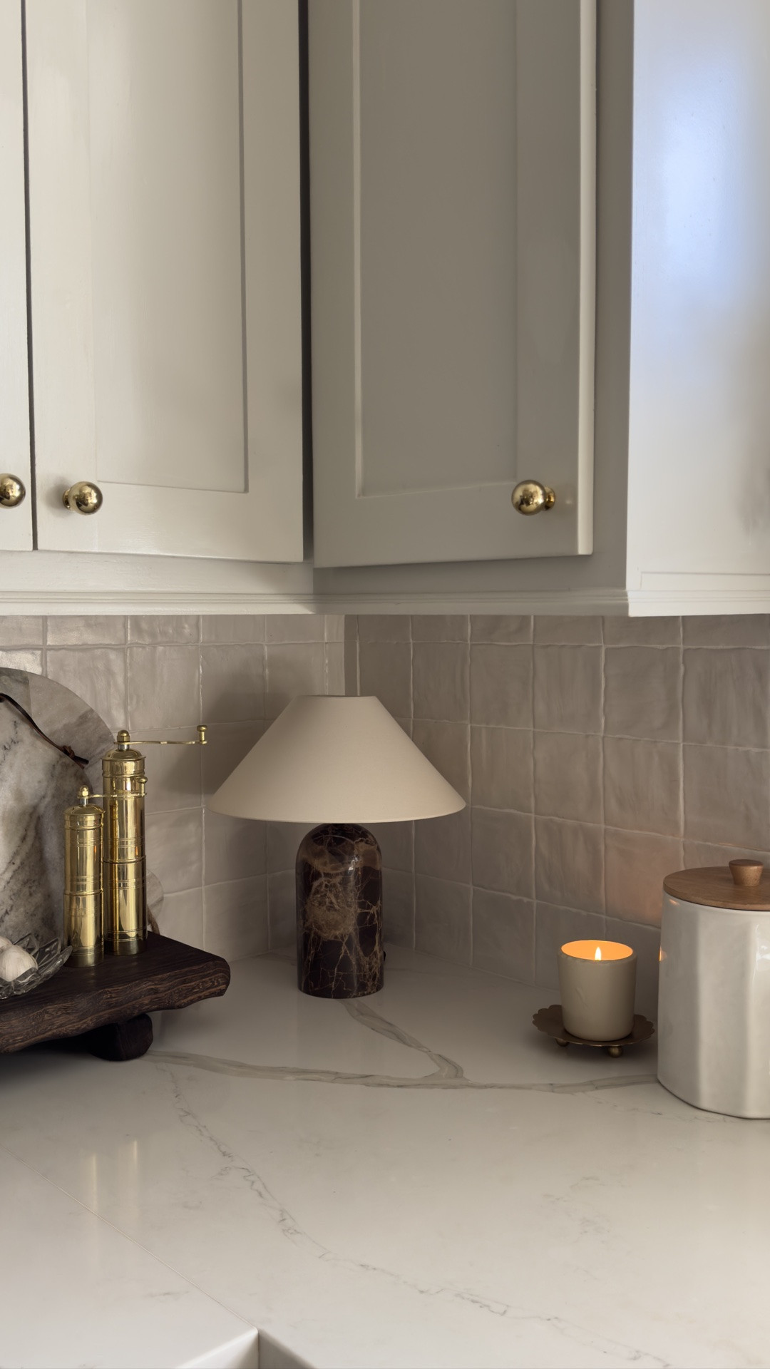 In my brown marble era.

Kitchen counter styling.
Marble lamp
Wooden tray 
Kitchen decor

#LTKSaleAlert #LTKHome