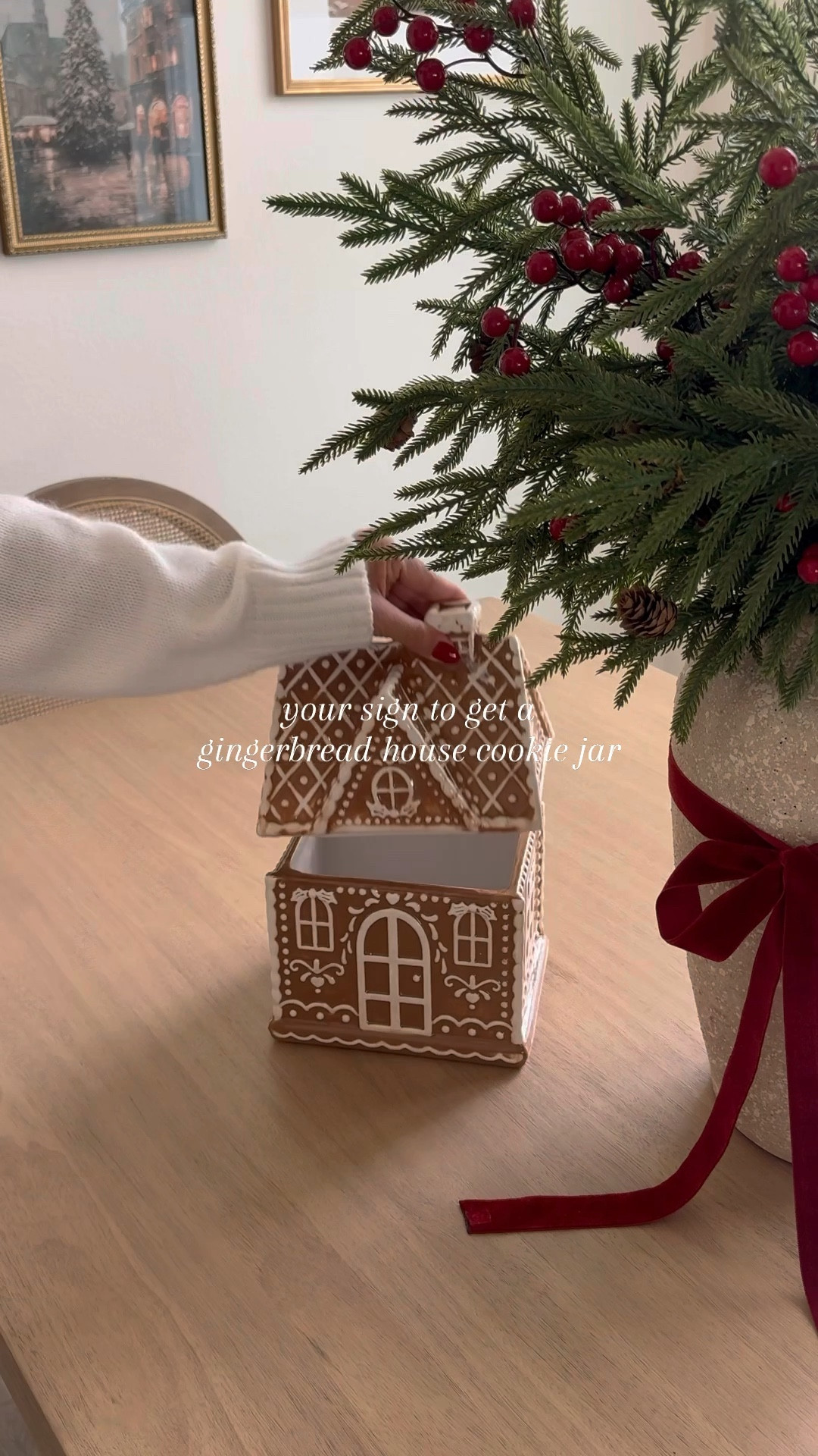 Rounding up some cute gingerbread house cookie jars I found online! My exact one was a Hobby Lobby find. 🎄 

#LTKHome #LTKSeasonal #LTKHoliday
