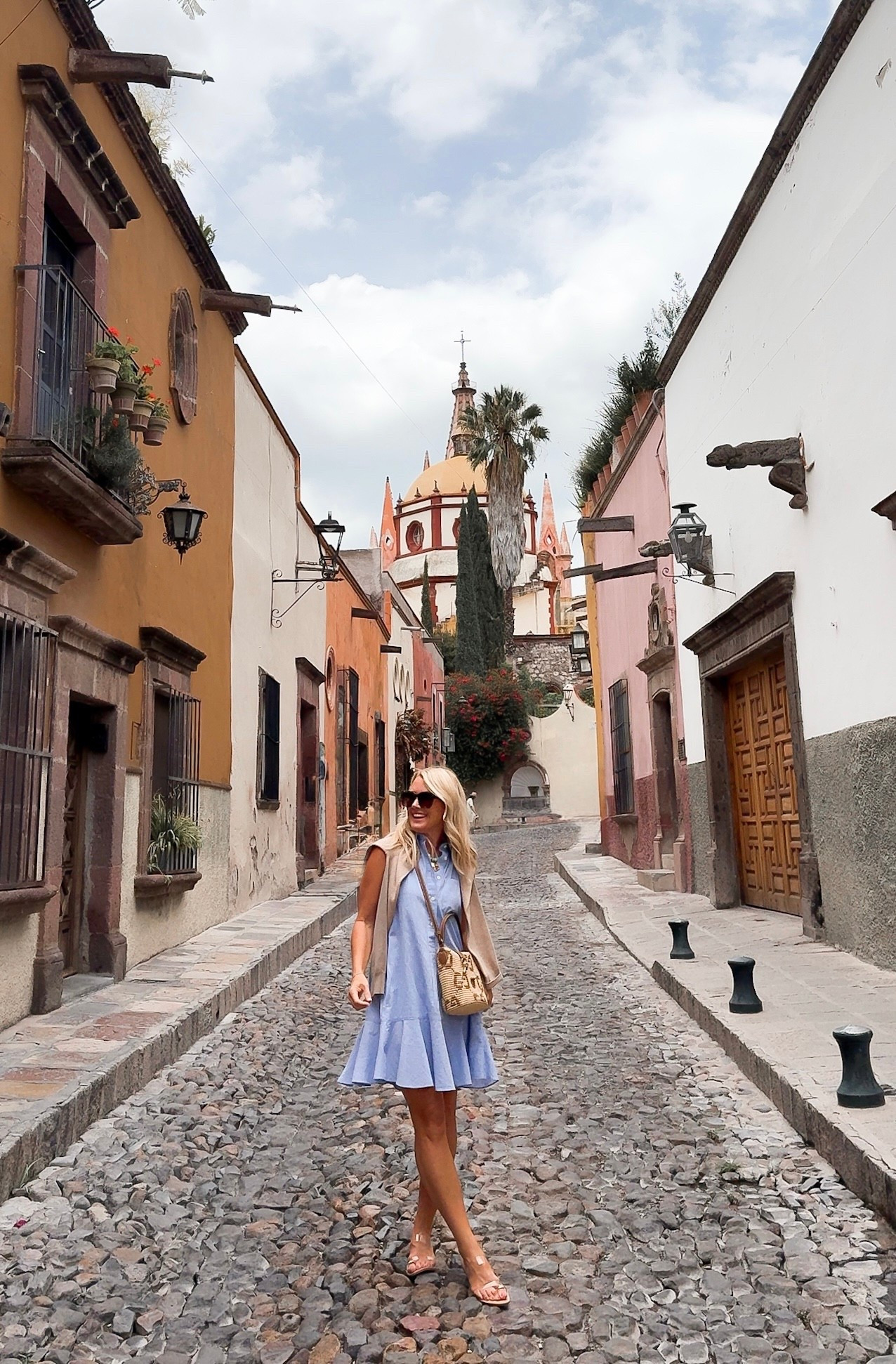 San Miguel charm! This chambray dress is such a lightweight cotton, so perfect for exploring 

#LTKTravel #LTKOver40