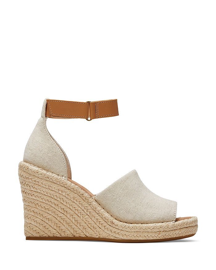 TOMS Women's Natural Marisol Ankle Strap Wedge Sandals Back to Results -  Shoes - Bloomingdale's | Bloomingdale's (US)