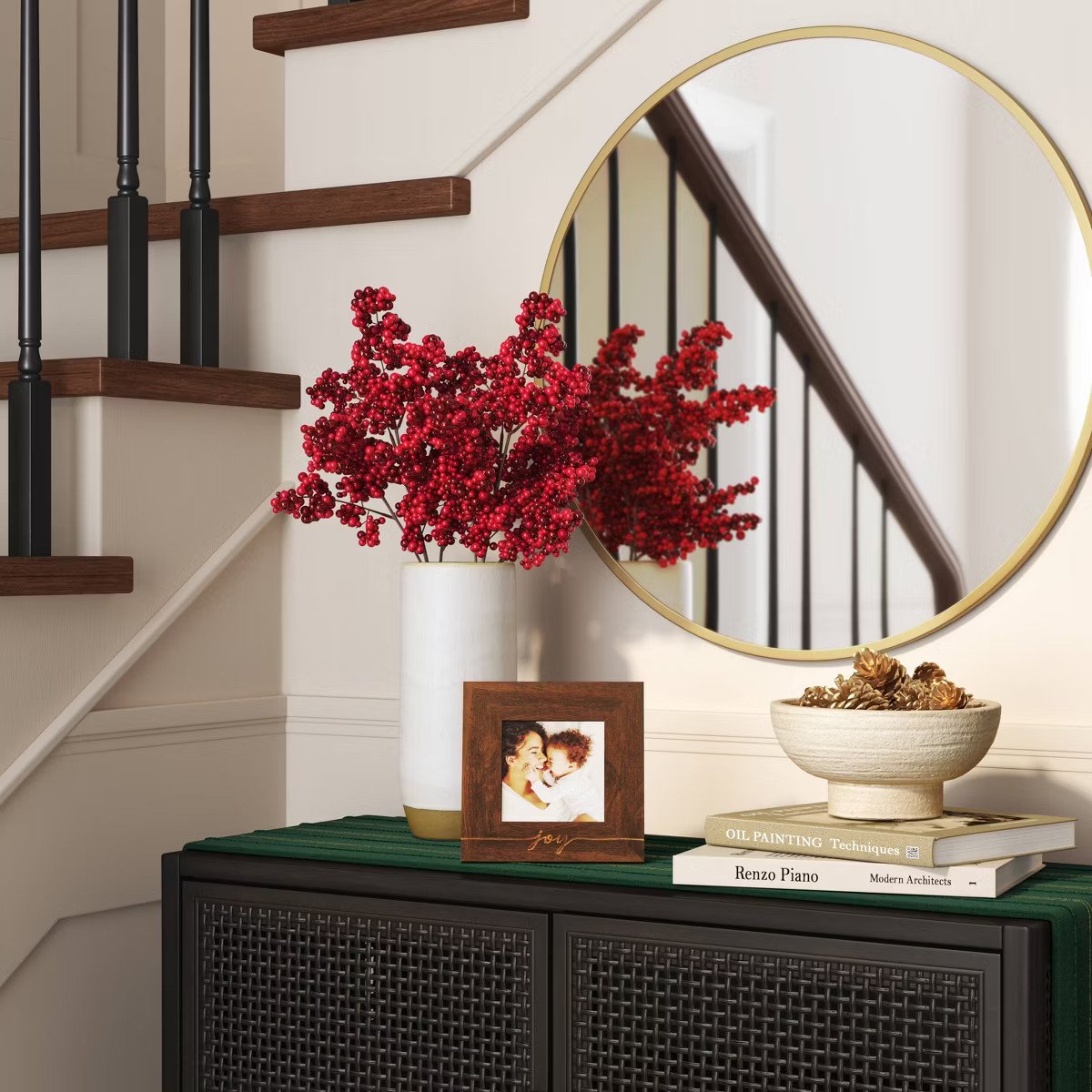 28" Berry Stem Red - Threshold™ | Target