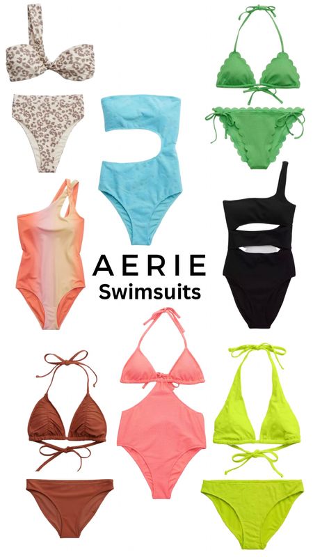 Aerie Swimsuits 

#LTKswim #LTKunder50 #LTKSale