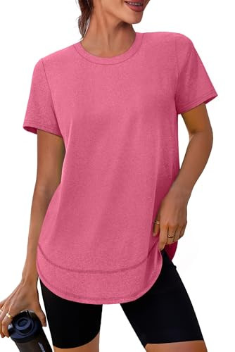 XIEERDUO Womens Workout Tops Short Sleeve Shirts Sun Protection UPF 50+ Quick Dry Outfits for Hik... | Amazon (US)
