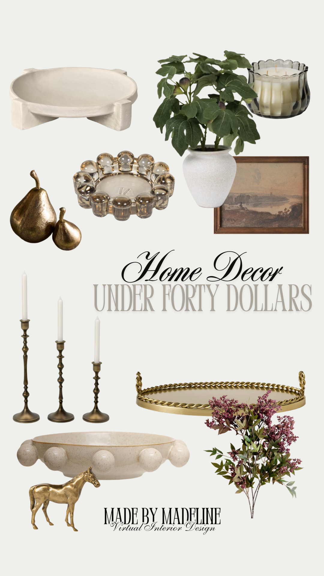 Home decor under $40. 


Home, home decor, sale, neutral, neutral home decor, bedroom, living room, dining room, hallway, entryway, porch, fall decor, new decor, home, candle, plant, art, tray, bowl, floral, faux floral, stems  

 #LTKmomlife #LTKSeasonal #LTKHome
