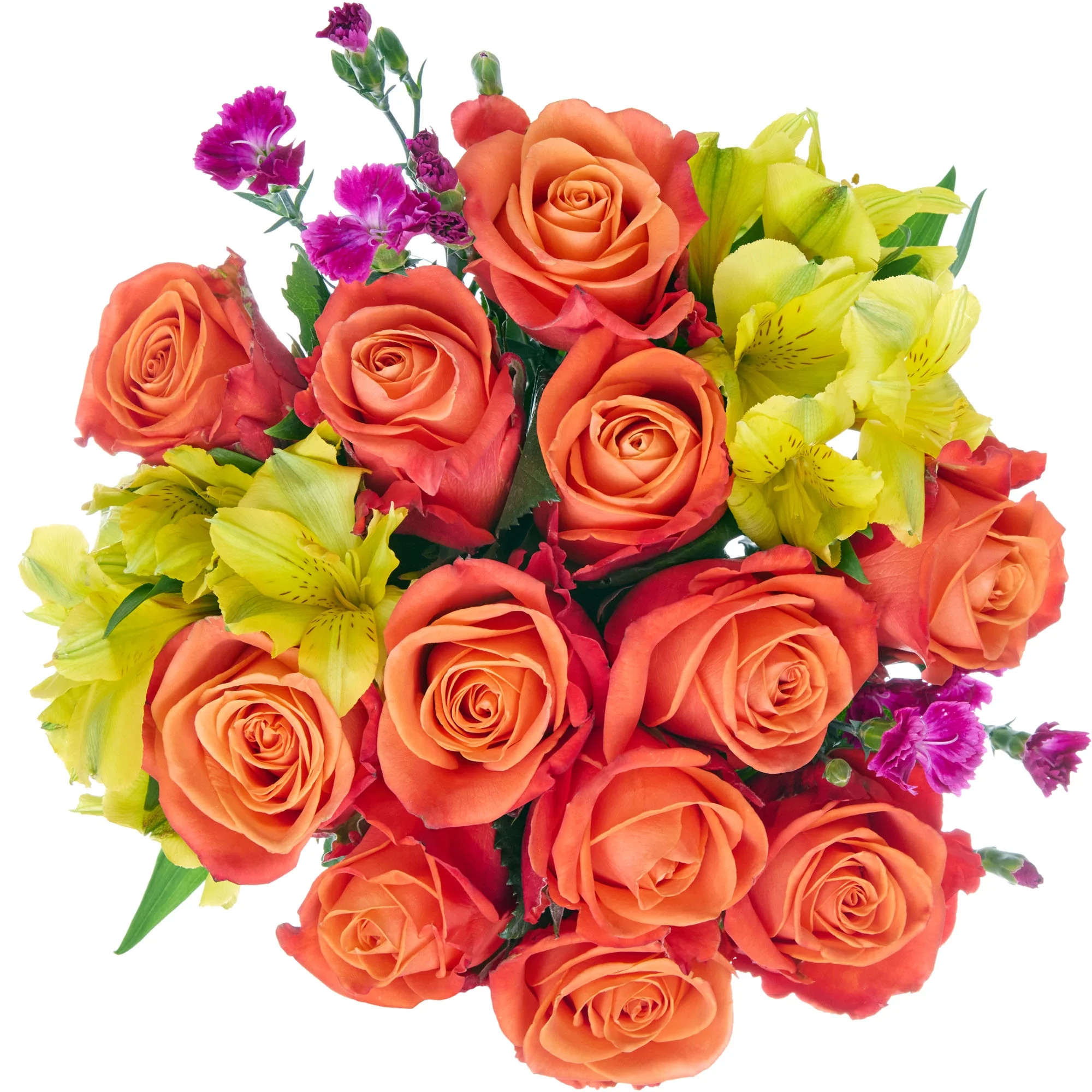Rose Plus Flower Bouquet 12 Stem , Colors May Vary | Walmart (US)