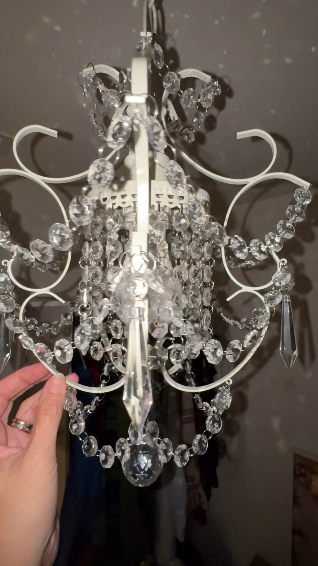 I just added this chandelier to my closet, and it completely changed the vibe! ✨ Final reveal drops tomorrow!

#LTKItBag #LTKHome #LTKShoeCrush