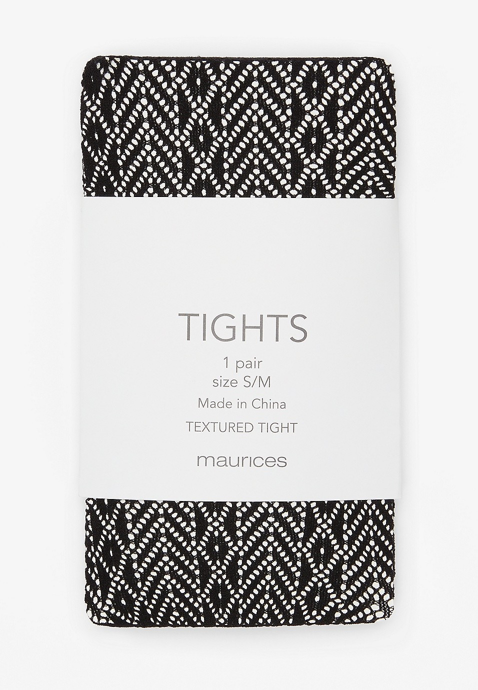 Textured Geo Print Tights | Maurices