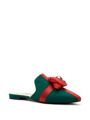 Stephanie Suede Wrapped Mules | Lord & Taylor