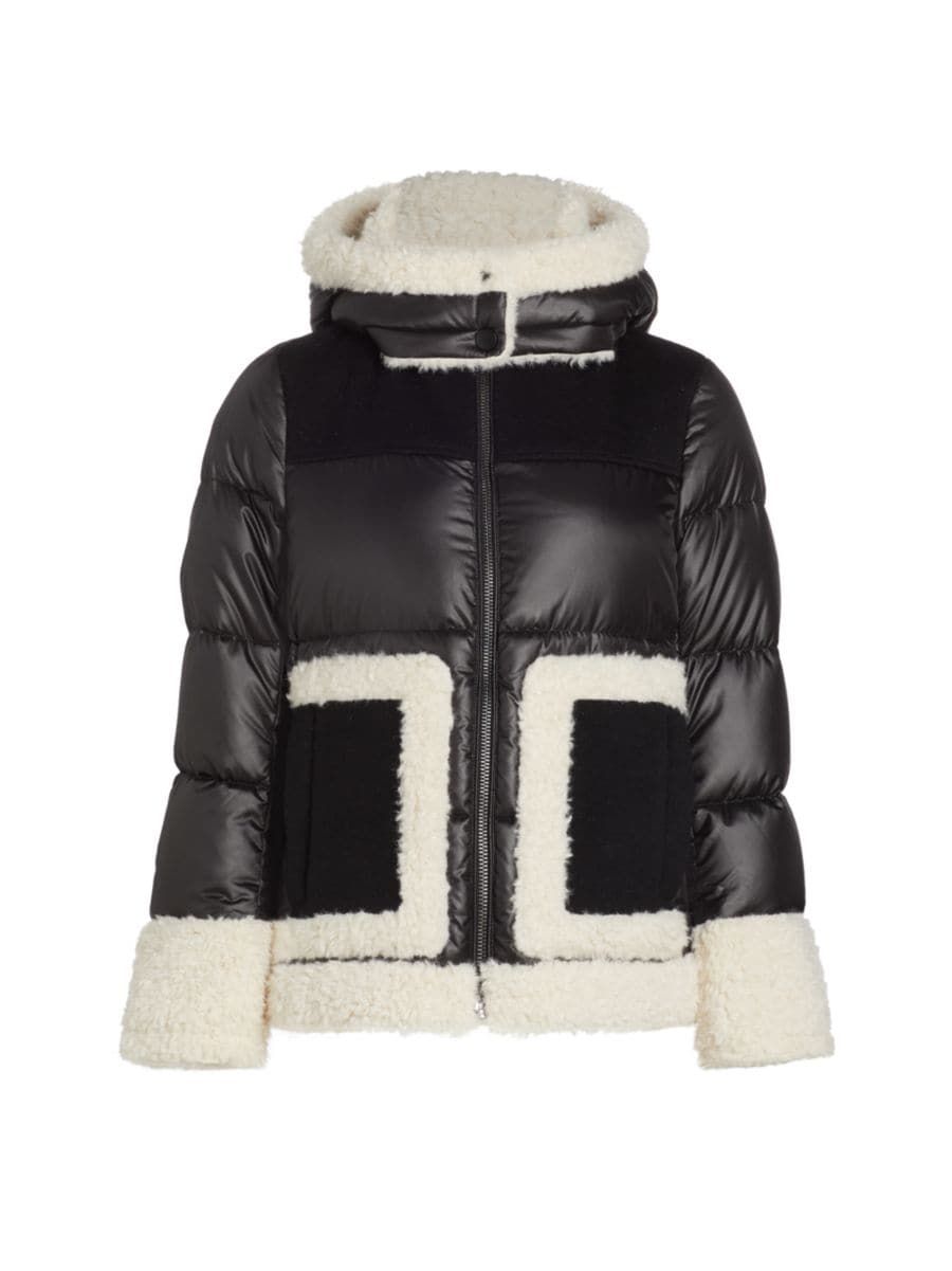 Dana Faux Shearling & Down Puffer | Saks Fifth Avenue