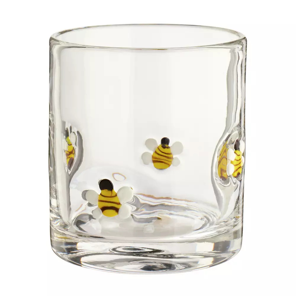 Argos Home Bee Glass Tumbler | argos.co.uk