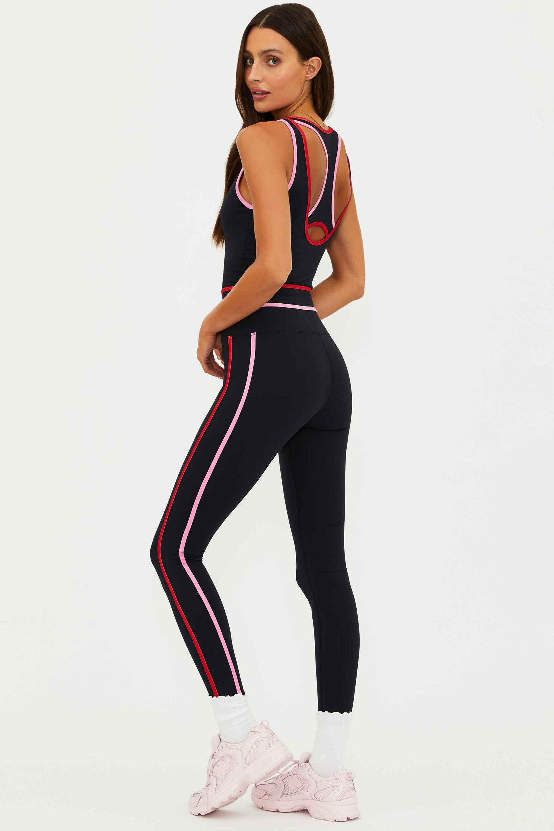 Solara Legging Royal Noir | Colorblock Legging | Beach Riot | Beach Riot