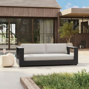 Telluride Aluminum Outdoor Sofa (83") | West Elm (US)