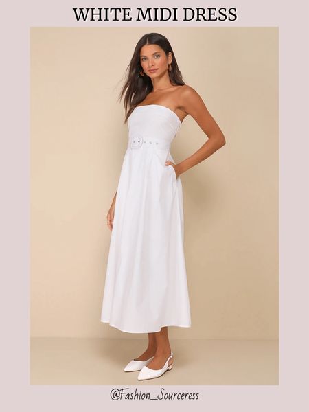 Strapless white midi dress

White dress | bride to be outfits | strapless dresses | white dresses | wedding rehearsal outfit for bride | engagement party outfit ~ outfit for engagement party | engagement session | engagement dress | bridal shower dress | dress for bridal shower | summer outfits | summer dresses | graduation outfit #LTKSeasonal #LTKFindsUnder100 

#LTKParties #LTKFindsUnder100 #LTKWedding