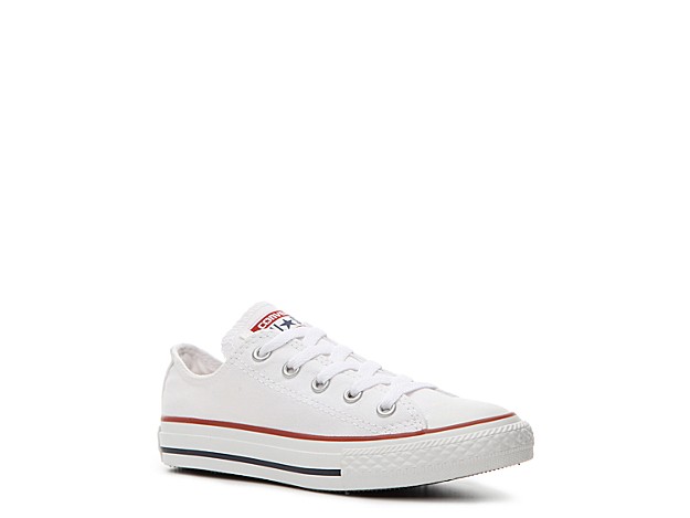 Converse Chuck Taylor All Star Toddler & Youth Sneaker - Girl's - White | DSW