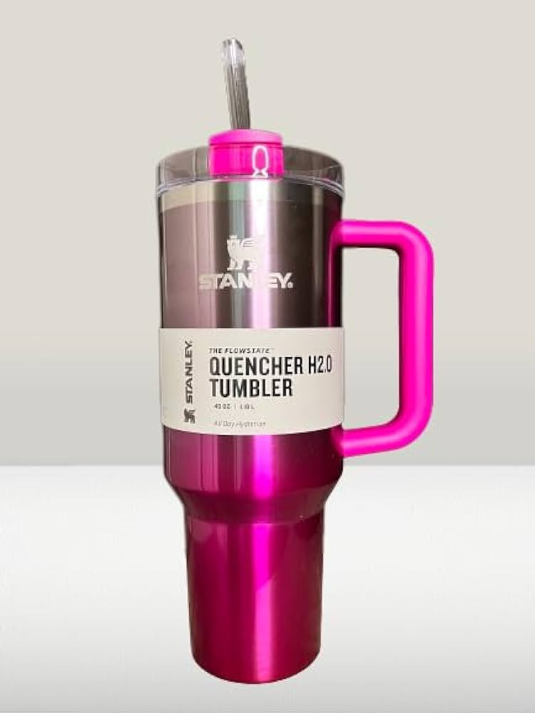 Stanley Adventure Quencher H2.0 Flowstate 40 oz Tumbler - Camelia Pink Gradient | Amazon (US)