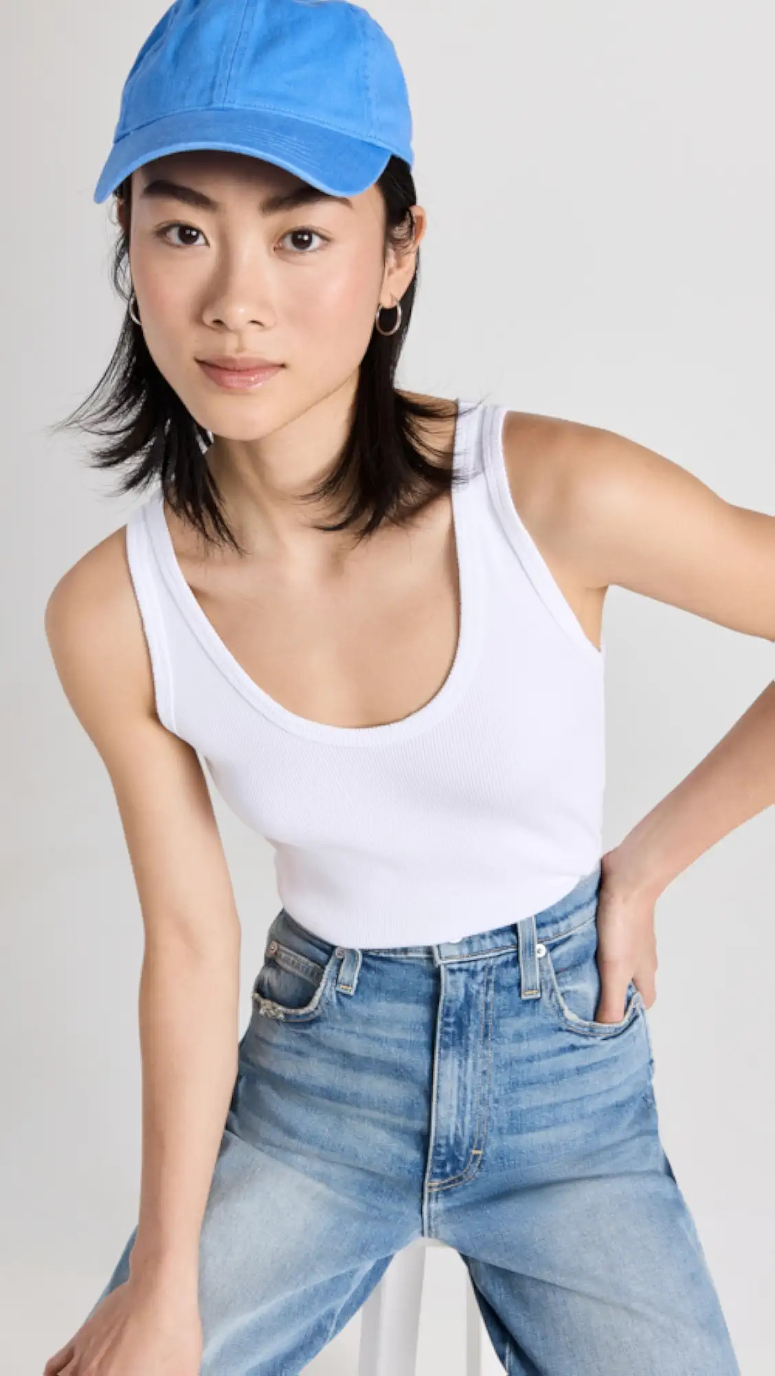 Crop Rib Tank | Shopbop