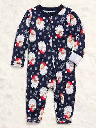 2-Way-Zip Sleep & Play Footed One-Piece for Baby | Old Navy (US)