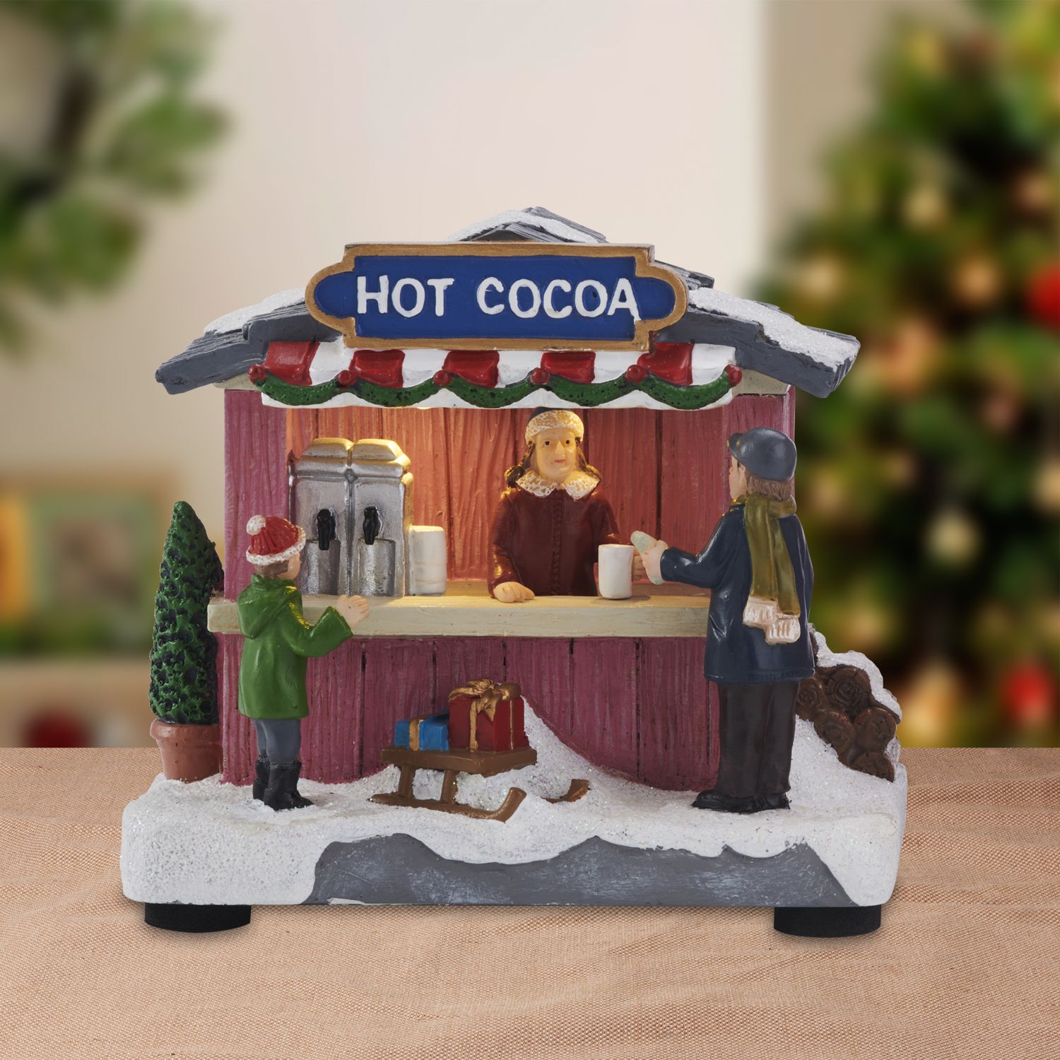 Holiday Time Led Hot Cocoa Shop Decoration - Walmart.com | Walmart (US)