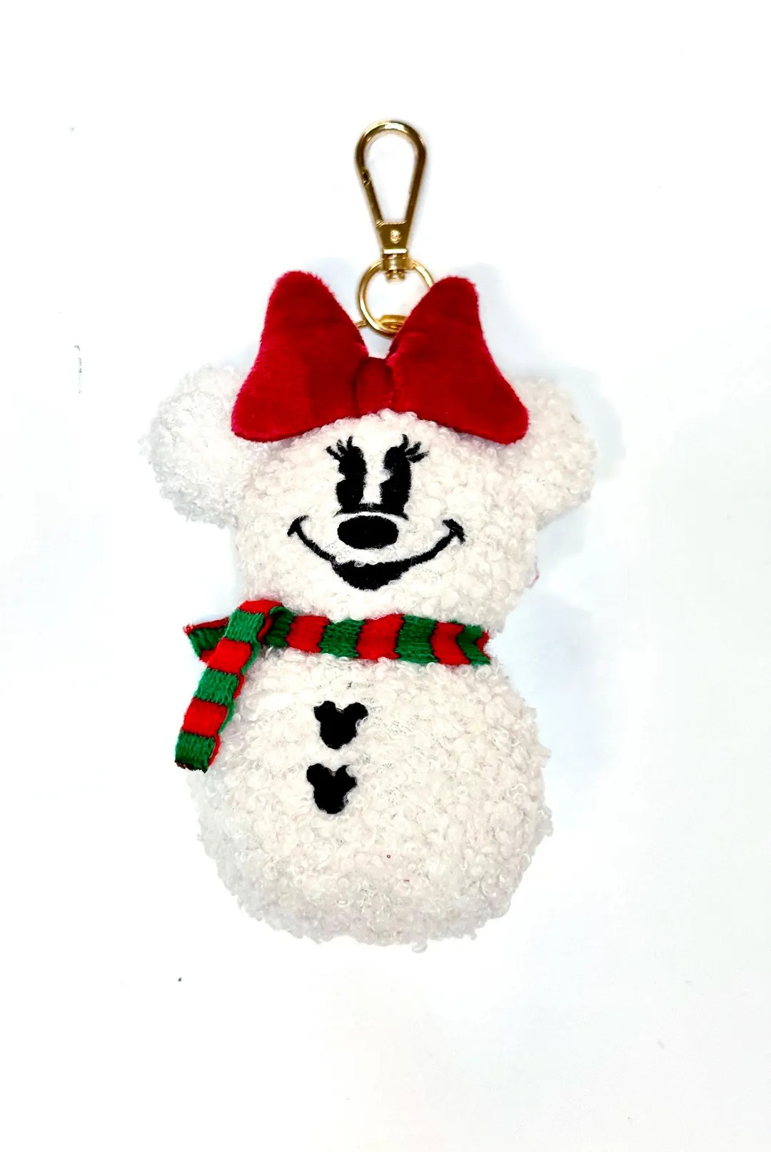 Minnie Mouse Snow Plushie Keychain / Bag Charm / Ornament | Etsy (US)
