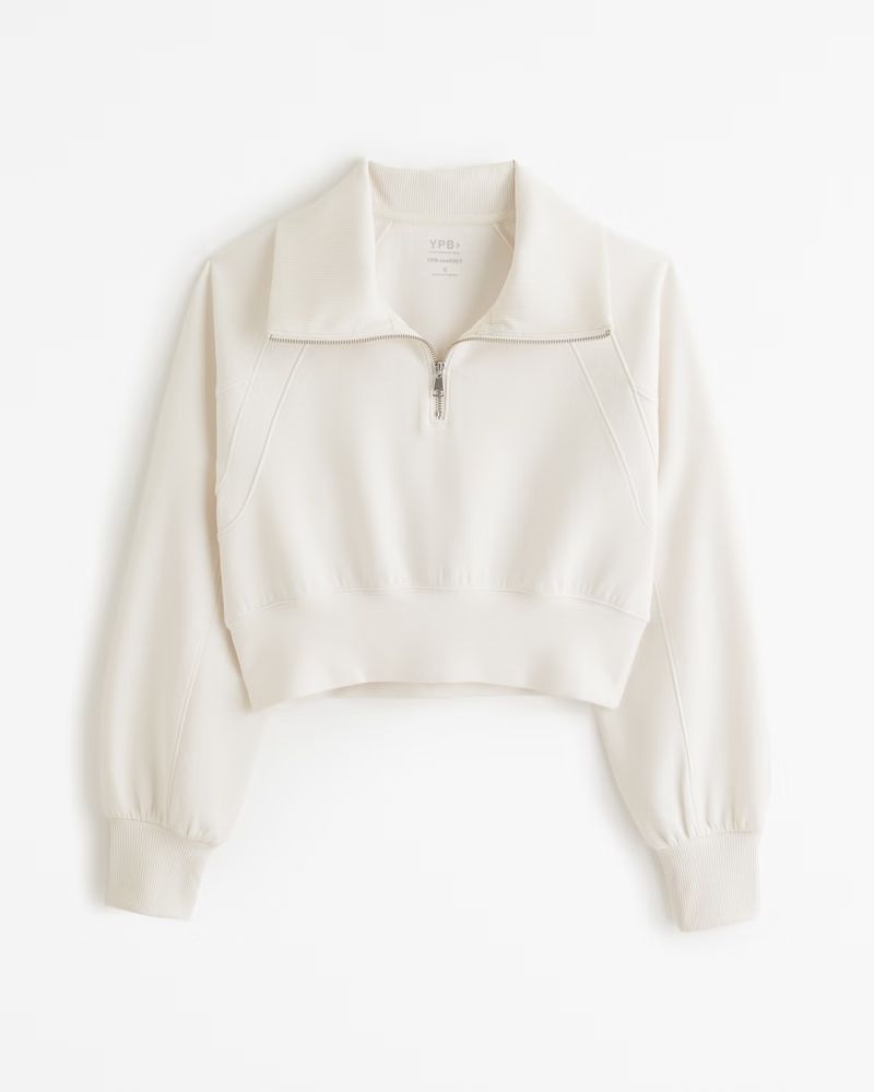 Women's YPB neoKNIT Half-Zip | Women's Tops | Abercrombie.com | Abercrombie & Fitch (US)