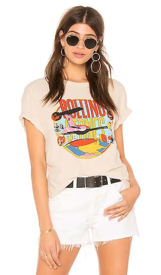 DAYDREAMER Stones Around the World Tee in Sand | Revolve Clothing (Global)