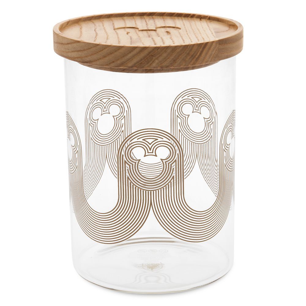 Mickey Mouse Icon Glass Canister – Mickey Mouse Home Collection | Disney Store