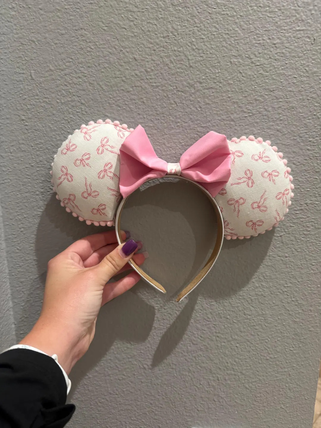 Pink Bow Ears - Etsy | Etsy (US)