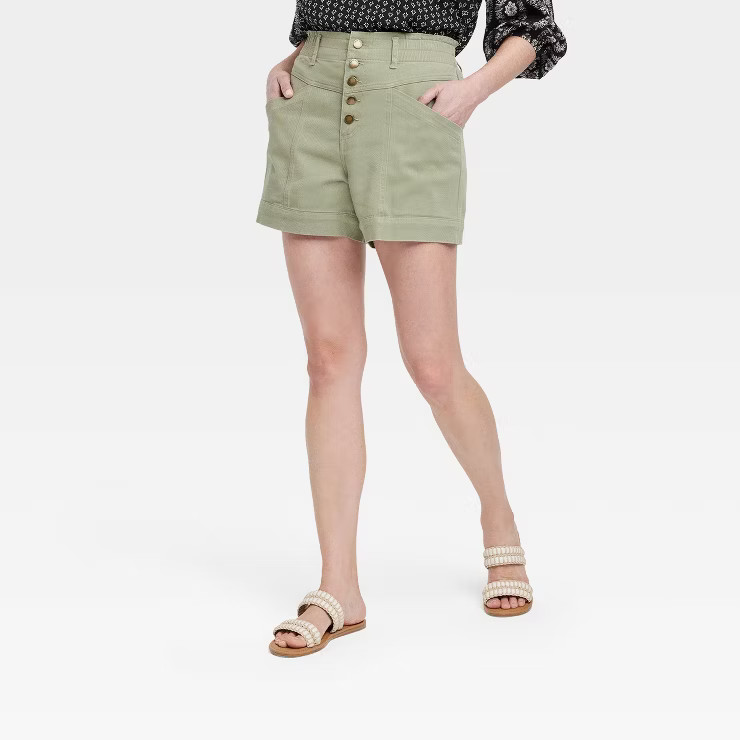 Women's High-Rise Relaxed Fit Traveling Shorts - Knox Rose™ | Target