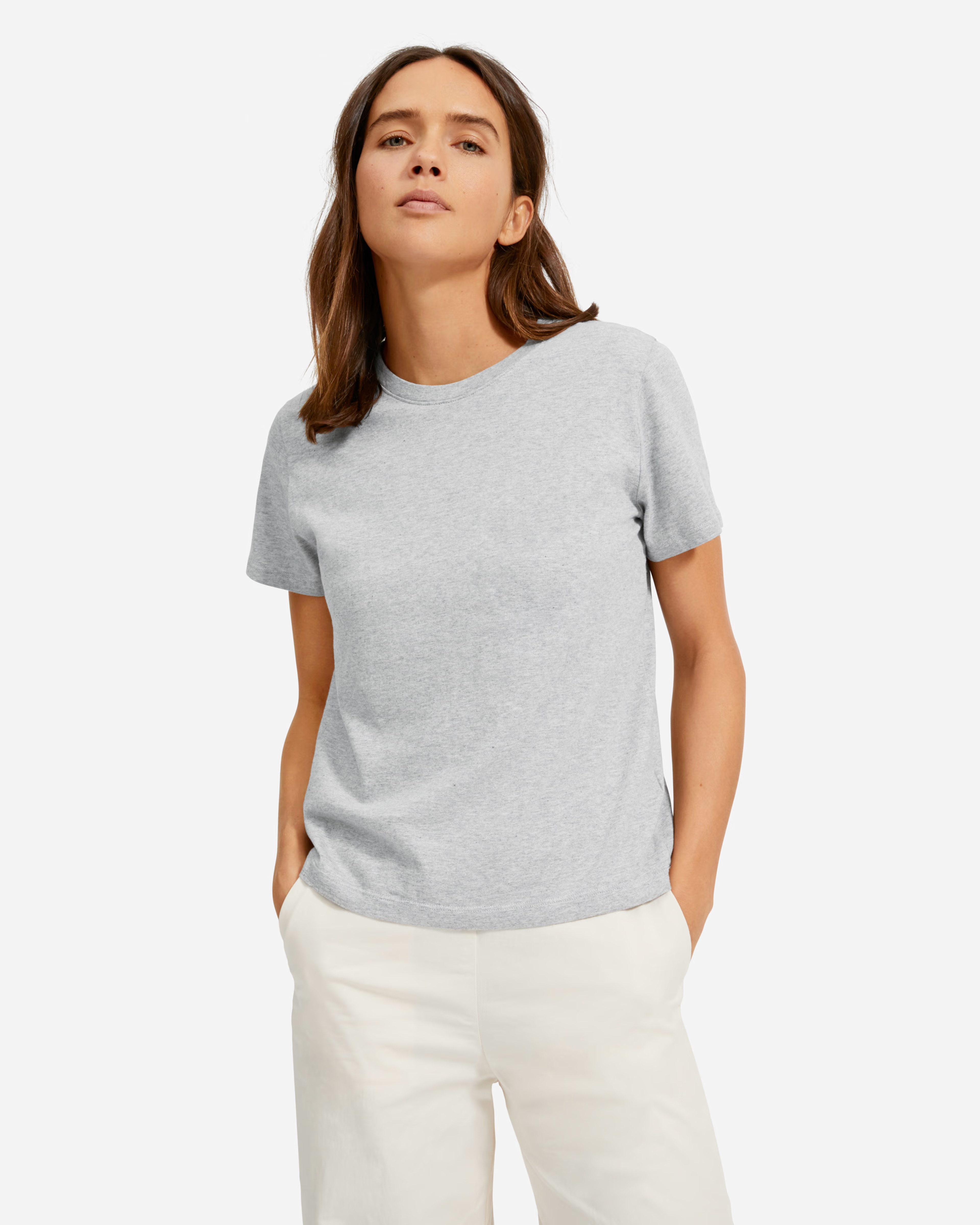 The Organic Cotton Box-Cut Tee | Everlane