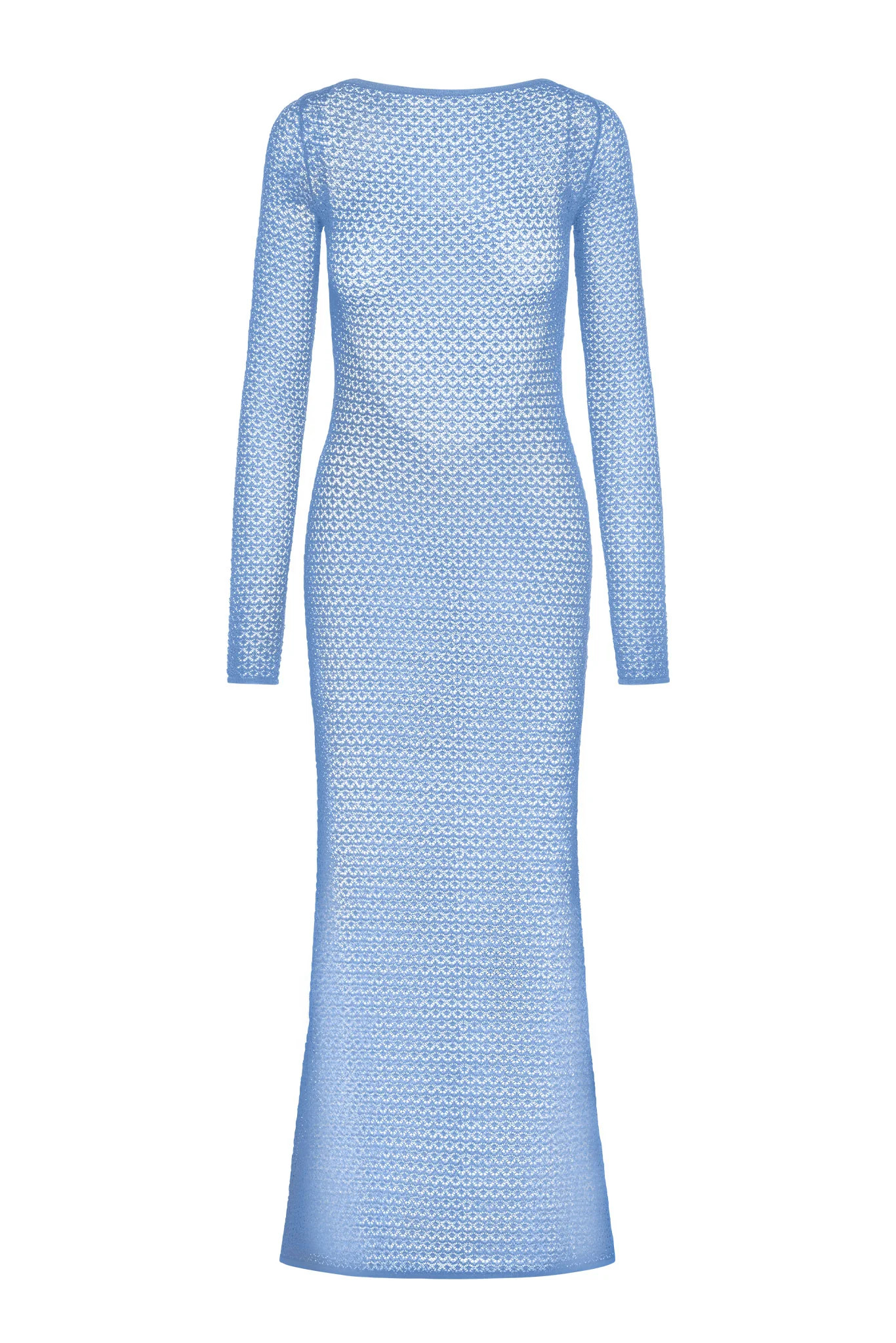 Bodrum Dress - Azure Lace Crochet | Monday Swimwear