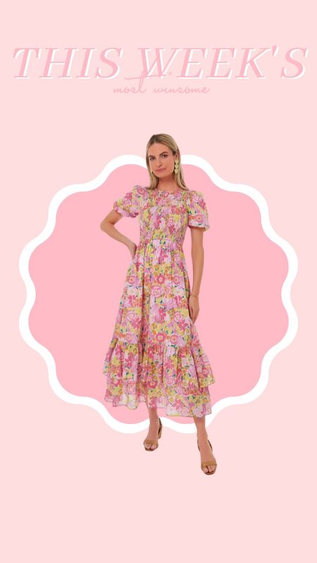This week’s most winsome: this beautiful midi floral dress, the cutest pumps, the perfect causal shorts, scalloped edge sun hat, woven raffia purse, floral tie dress, gingham tweed jacket  

#LTKstyletip #LTKshoecrush #LTKFind