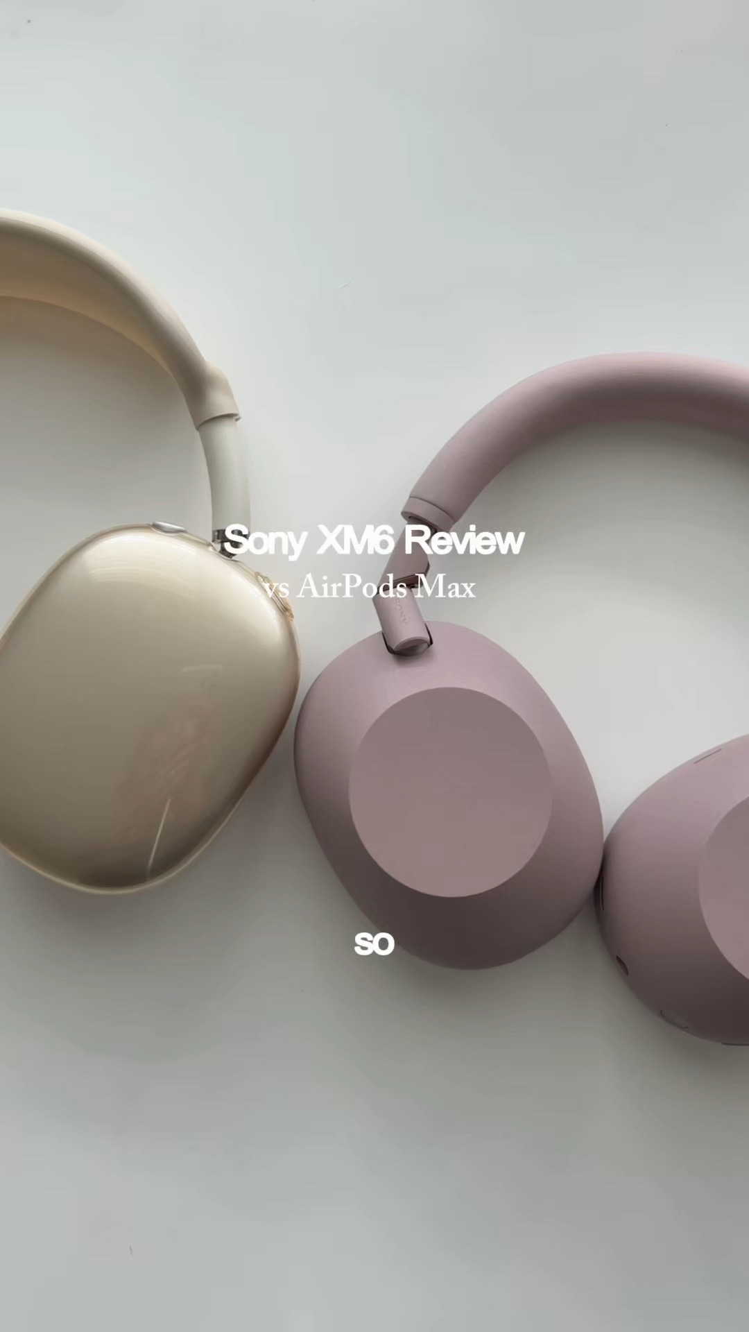 Sony XM6 vs AirPods Max, which team are you?? My review for the Sony XM6 and I’m shocked at how much I love them! I have the color sand pink 🤍

#LTKootd #LTKTravel #LTKWorkwear