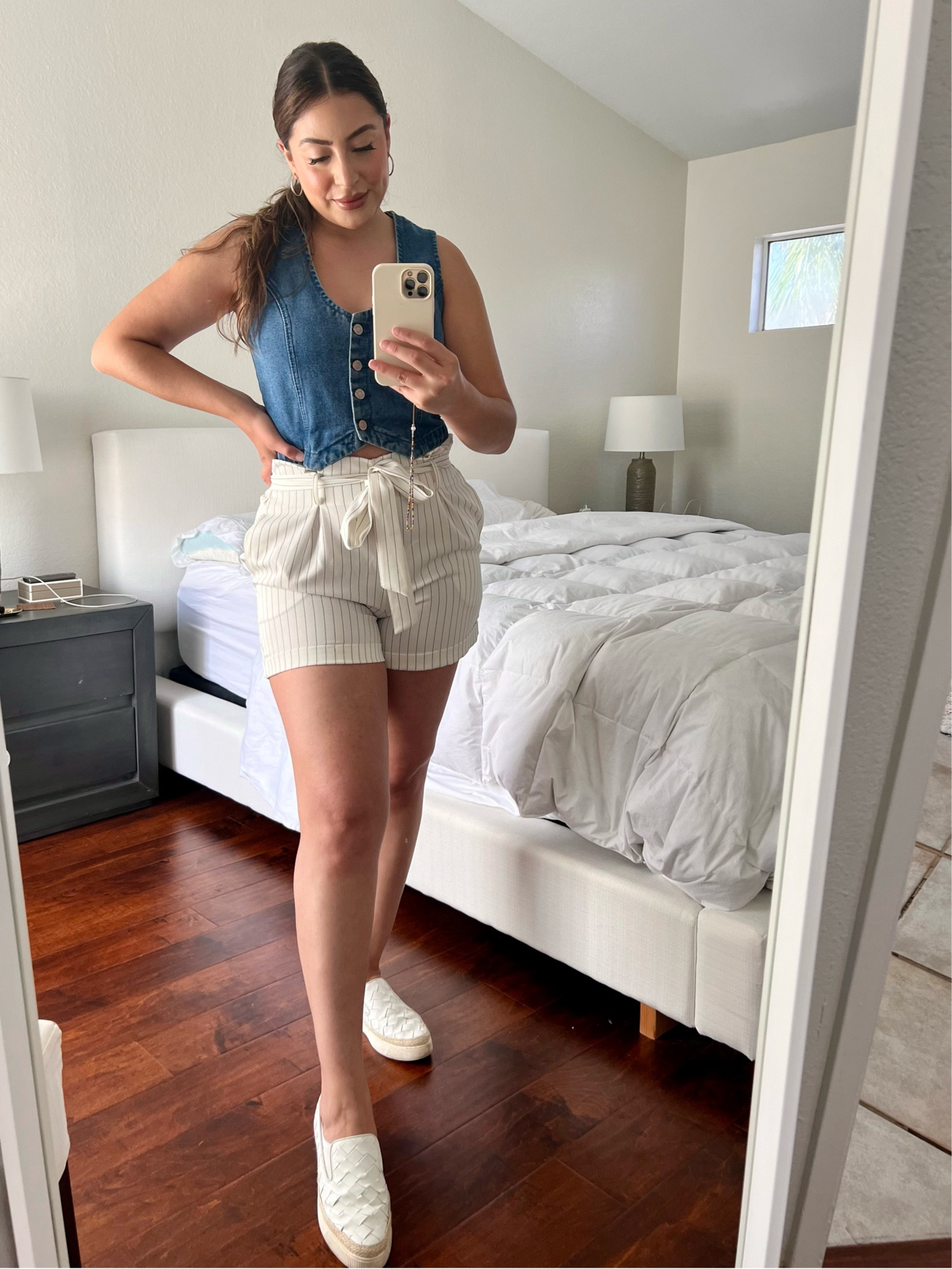 Casual everyday outfit! Super comfy in my slip on espadrilles! 

#LTKStyleTip #LTKFindsUnder50 #LTKSummerSales