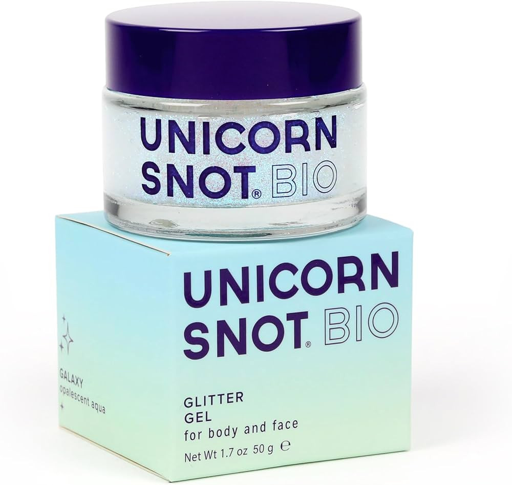 Unicorn Snot Face & Body Glitter Gel - Cosmetic-Grade Holographic Glitter - Festival, Anime Cospl... | Amazon (US)