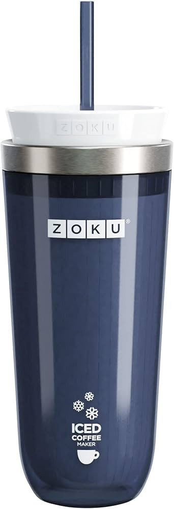 Zoku Instant Iced Coffee Maker, Reusable Beverage Chiller Cools Hot Beverages in Minutes Without ... | Amazon (US)