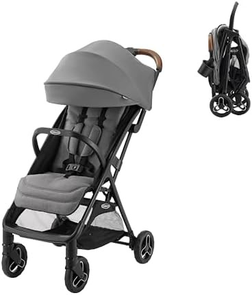 Graco Ready2Jet Compact Stroller – Overhead Friendly Compact Travel Stroller with Automatic Fol... | Amazon (US)