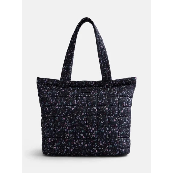 Reebok Women's Mia Tote, Black Ditsy Floral | Walmart (US)