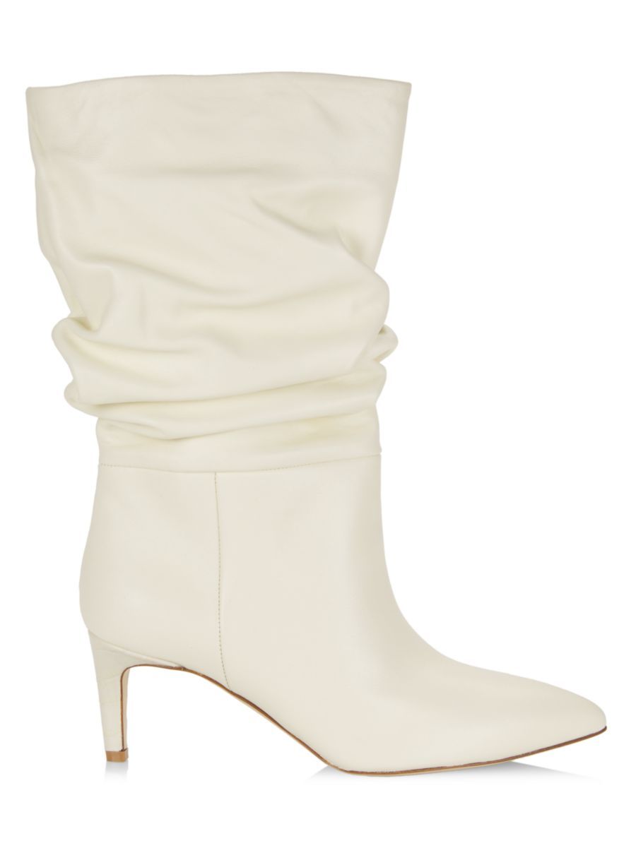Slouchy Leather Boots | Saks Fifth Avenue
