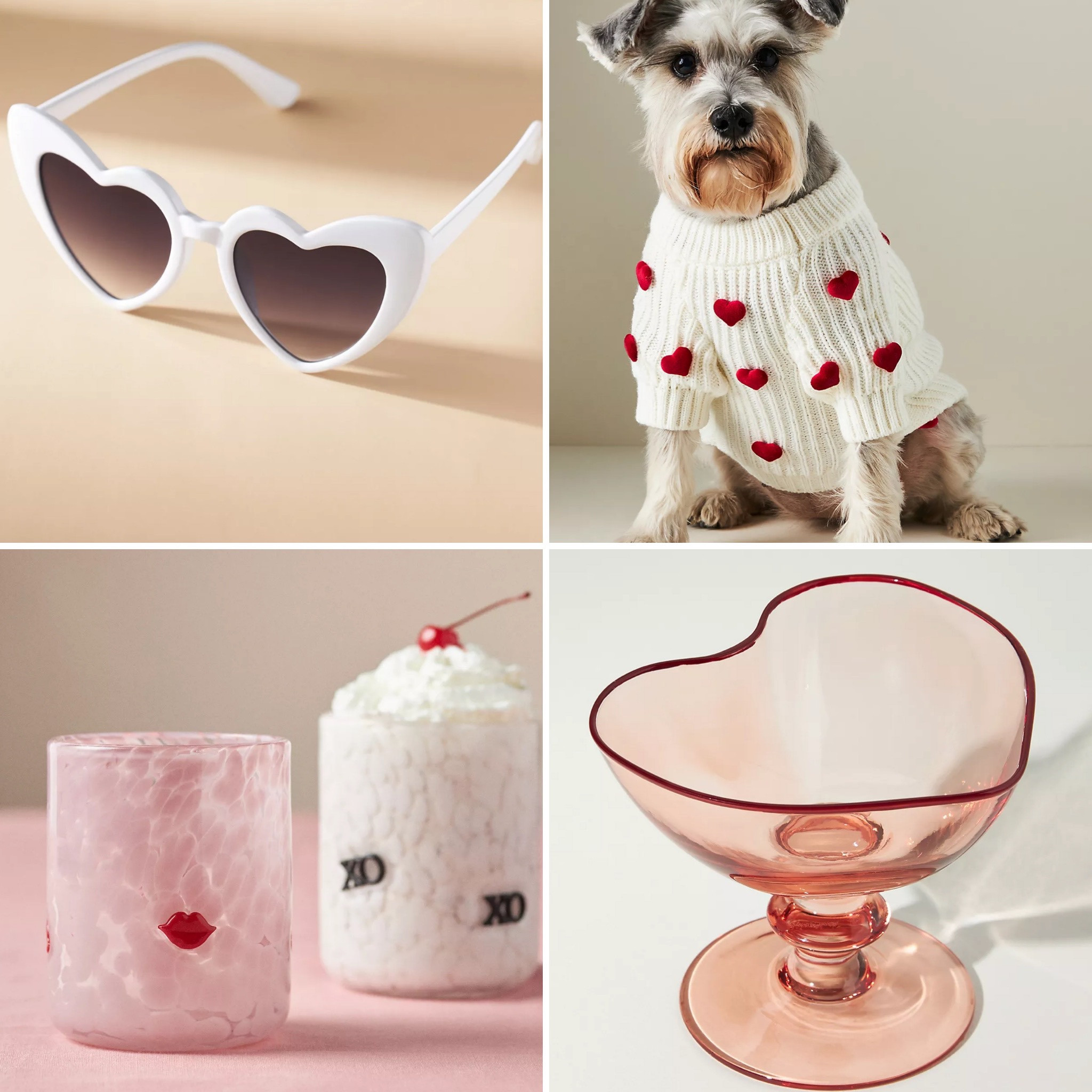 Anthropologie valentines day home decor, dog sweater 

#LTKSeasonal #LTKhome