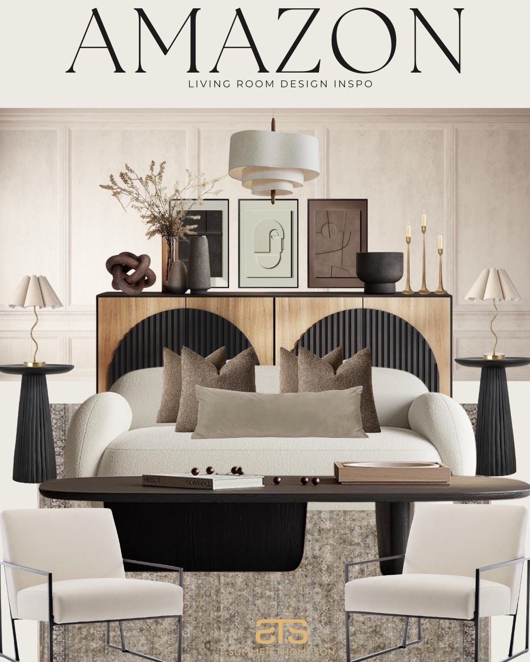 Bringing warm neutrals and modern textures together for the perfect living room vibe! ✨ Every piece is from Amazon, making it easy to recreate this cozy, elevated look. Shop it all now! #AmazonFinds

#AmazonHome #LivingRoomInspo #ModernDecor #NeutralAesthetic #CozyHomeVibes #AmazonDecor #HomeStyle #InteriorGoals #LTKLivingRoom 


#LTKHome