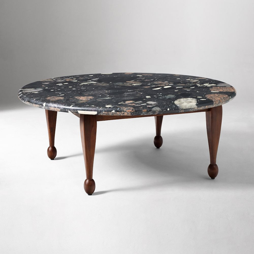 Pierce &amp; Ward Marble Coffee Table (42") | West Elm (US)