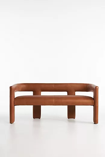 Valencia Velvet Effie Dining Bench | Anthropologie (US)