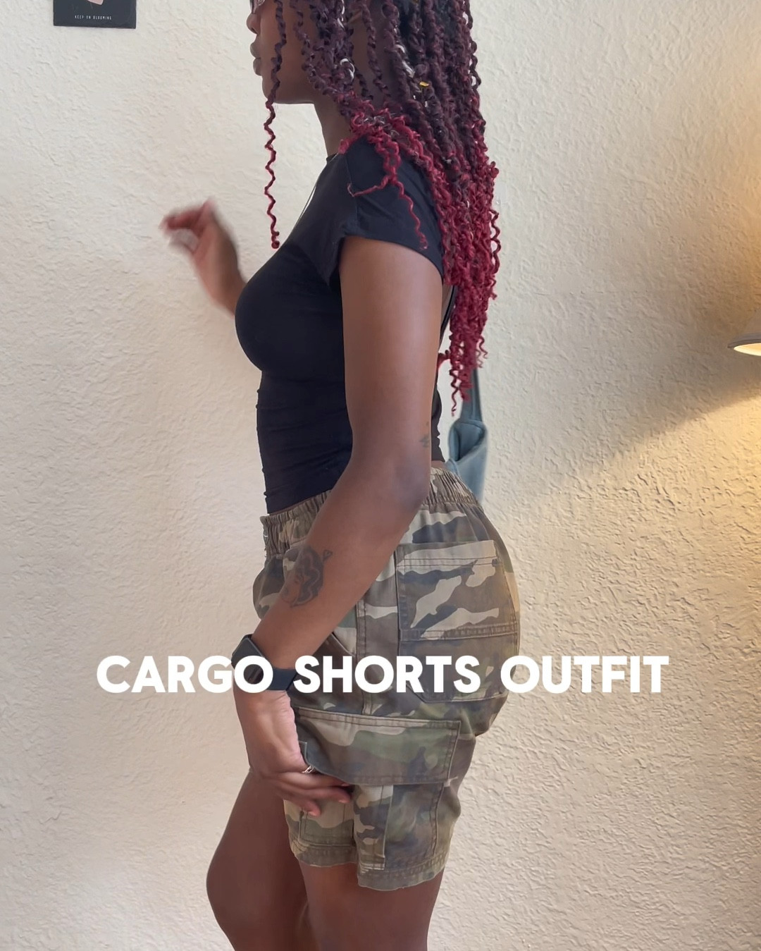 Cargo shorts outfit 💚
Bag: thrifted 

#LTKStyleTip #LTKFindsUnder50